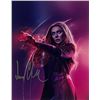 Image 1 : Scarlet Witch Elizabeth Olsen Signed Photo