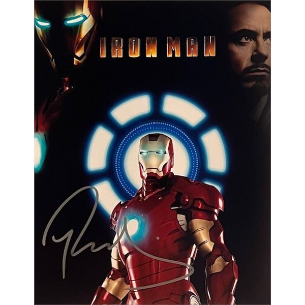 Iron Man Robert Downey Jr Signed Photo