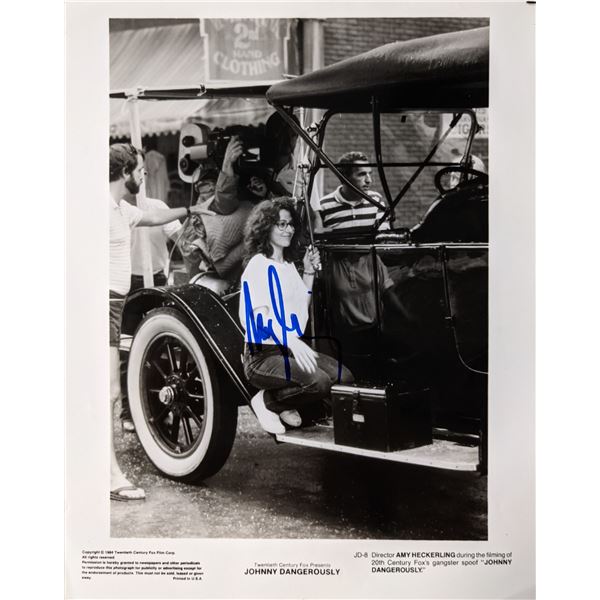 Johnny Dangerously signed photo