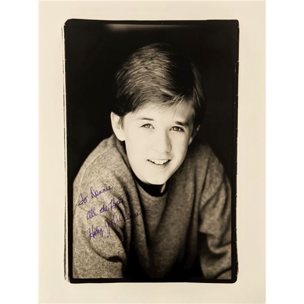 Forrest Gump Haley Joel Osment signed photo