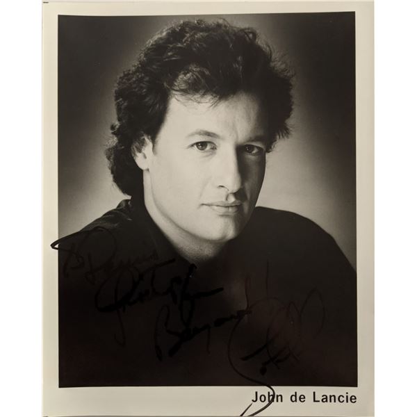 Star Trek Next Generation John de Lancie Signed Photo