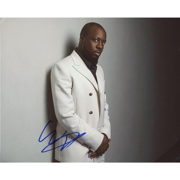 Wyclef Jean signed photo. GFA Authenticated