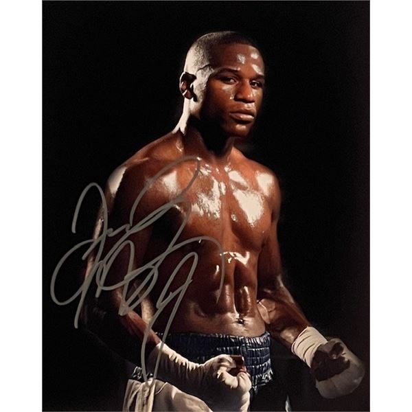 Boxing Champion Floyd Mayweather Signed Photo