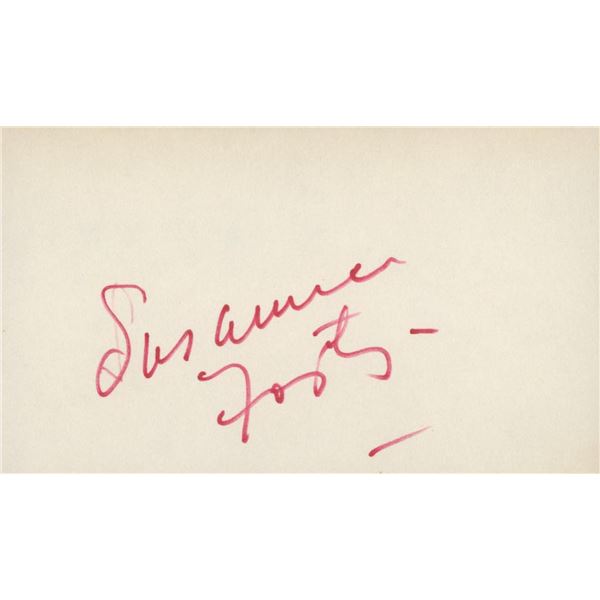 Phantom Of The Opera Susanna Foster original signature