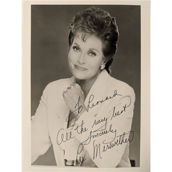 Batman Lee Meriwether signed photo