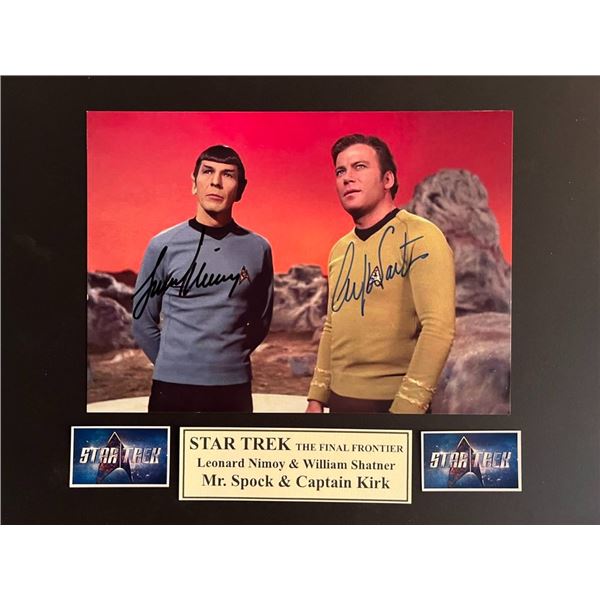 Star Trek cast signed photo