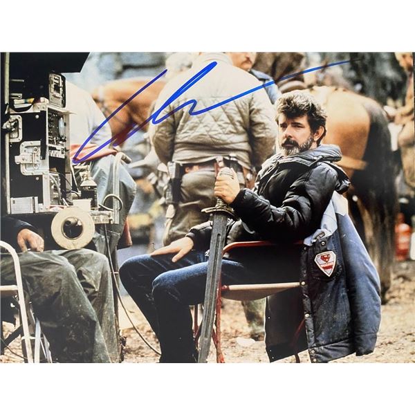 Star Wars George Lucas signed photo