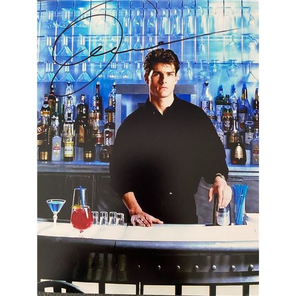 Cocktail Tom Cruise signed photo
