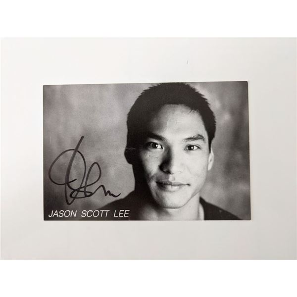Lilo and Stitch Jason Scott Lee signed photo