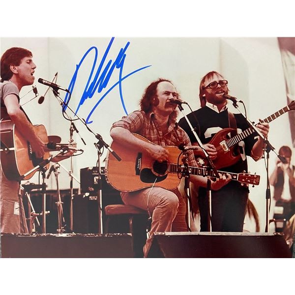CSNY David Crosby signed photo