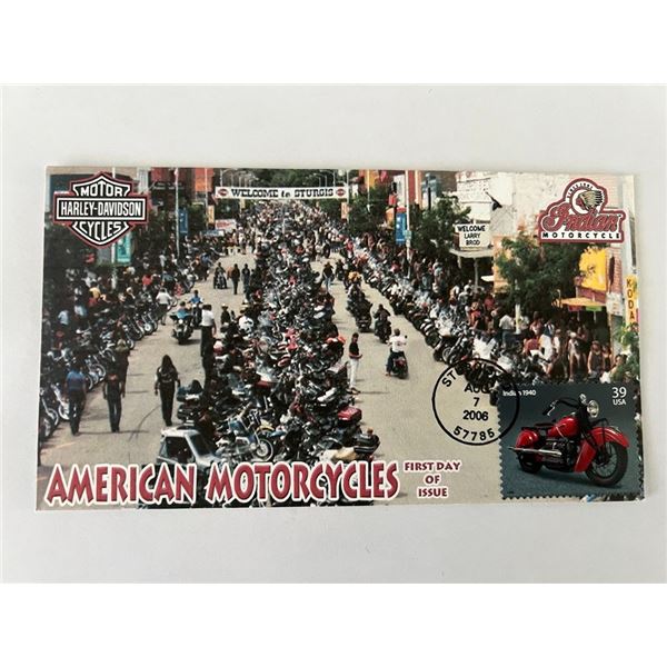 Harley Davidson Sturgis Commemorative First Day Cover