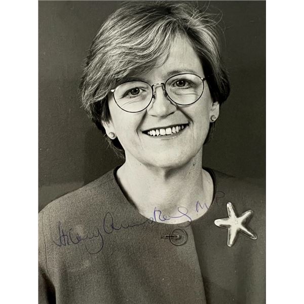 British Labour Party politician Hilary Armstrong signed photo