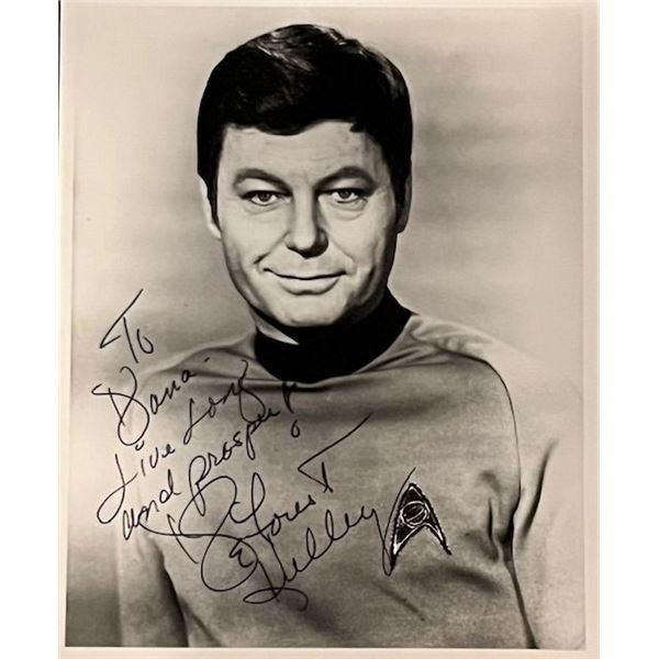 Star Trek's DeForest Kelley Signed Photo