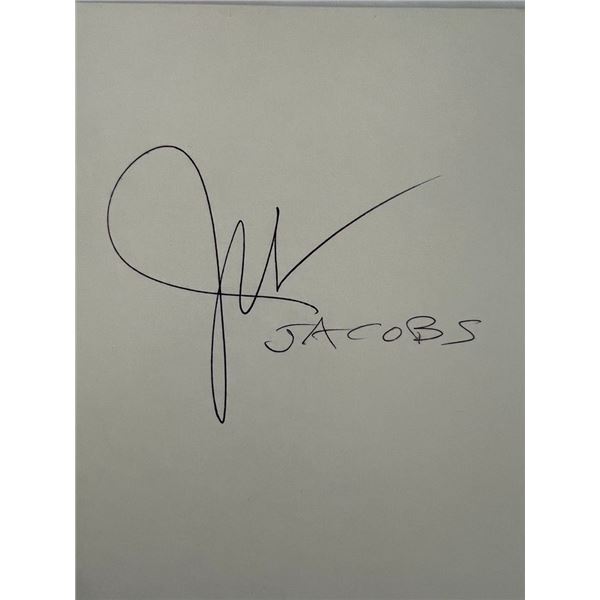 JM Jacobs original signature