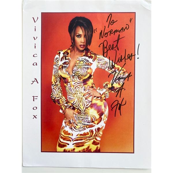Kill Bill Vivica A. Fox signed photo