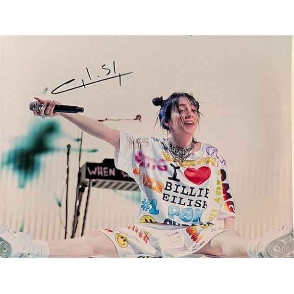 Billie Eilish Signed Photo