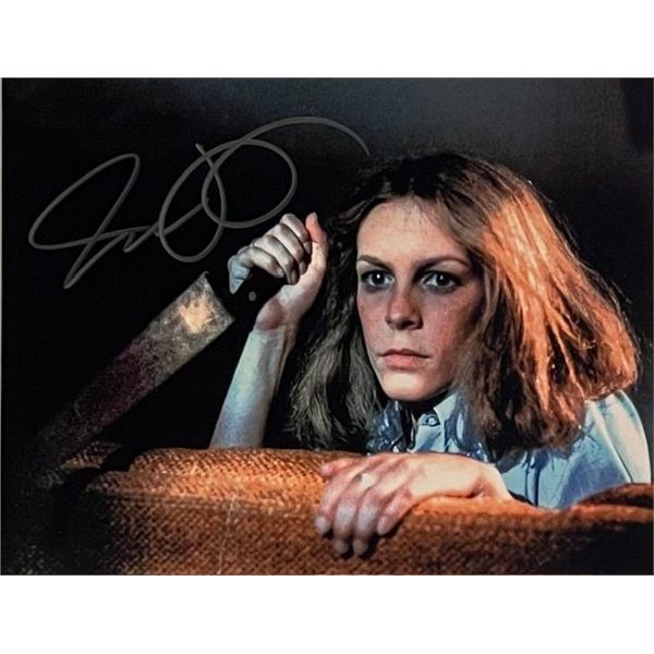 Halloween Jamie Lee Curtis signed photo