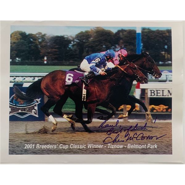 Kentucky Derby Winner Chris McCarron signed photo