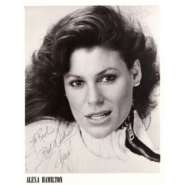 NCIS Alexa Hamilton signed photo