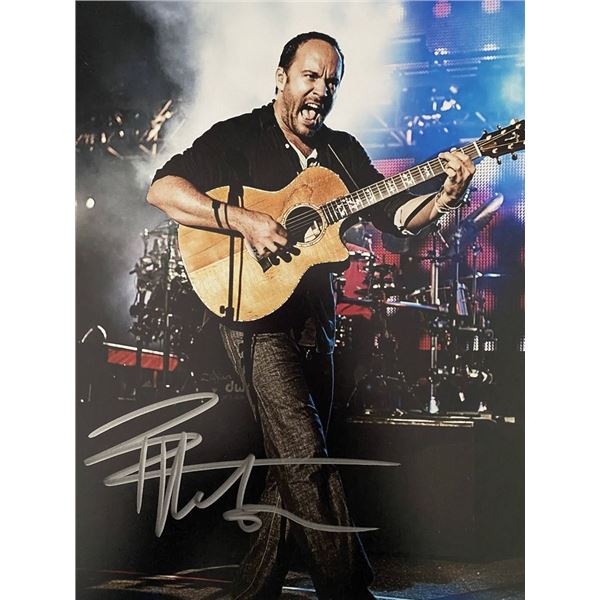 Dave Matthews signed photo