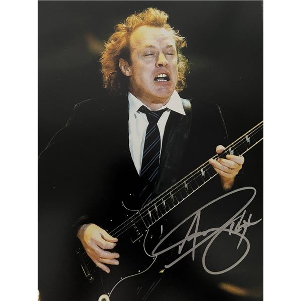 AC/DC Angus Young signed photo