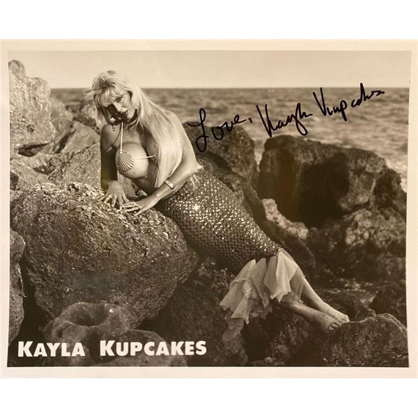 Kayla Kupcakes signed photo