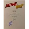Image 1 : Ant-Man and the Wasp signed script cover