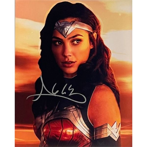 Wonder Woman Gal Gadot Signed Photo