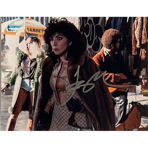 House Of Gucci Lady Gaga Signed Photo