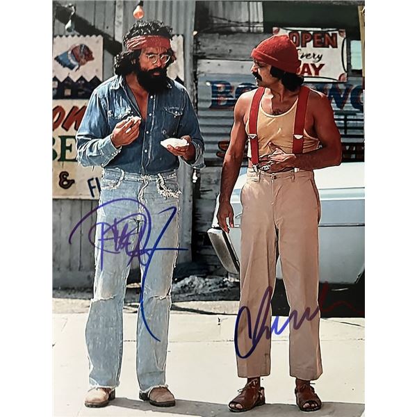 Cheech and Chong signed movie photo