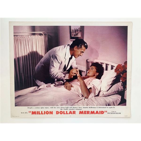 Million Dollar Mermaid original 1952 vintage lobby card