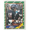 Image 1 : Chicago Bears Matt Suhey signed 1986 Topps #12 trading card