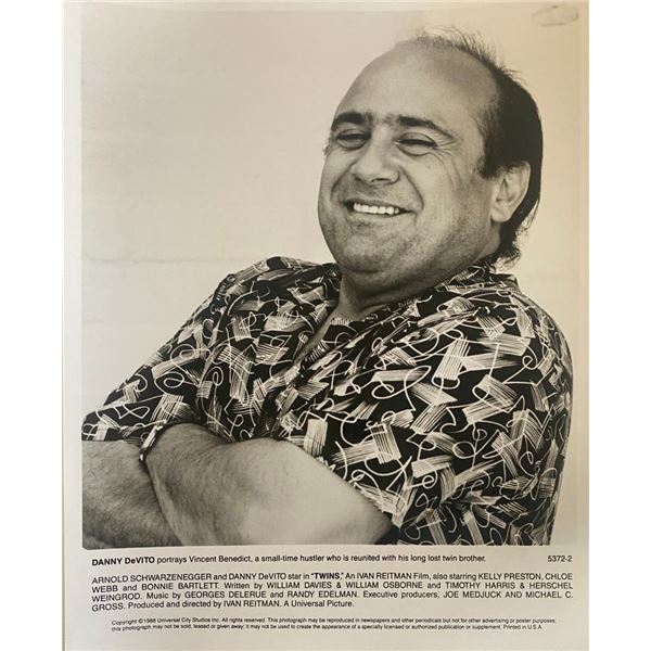Twins 1988 Danny DeVito vintage movie photo