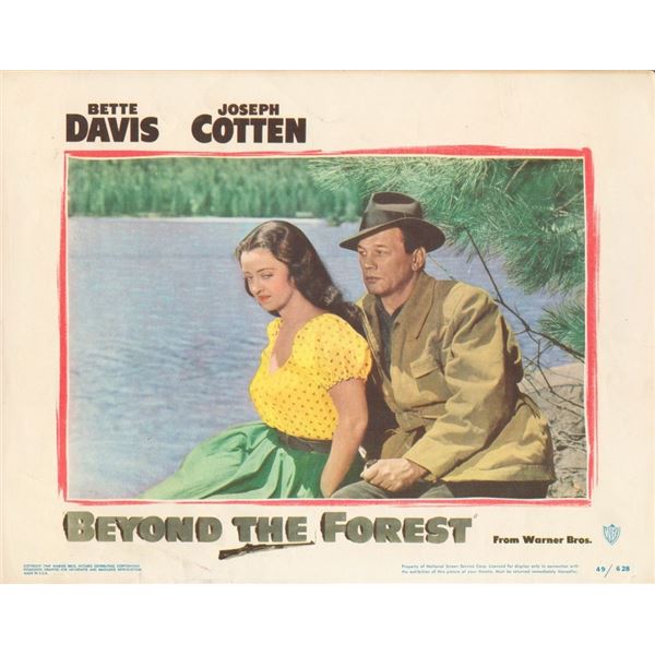 Beyond the Forest 1949 original vintage lobby card