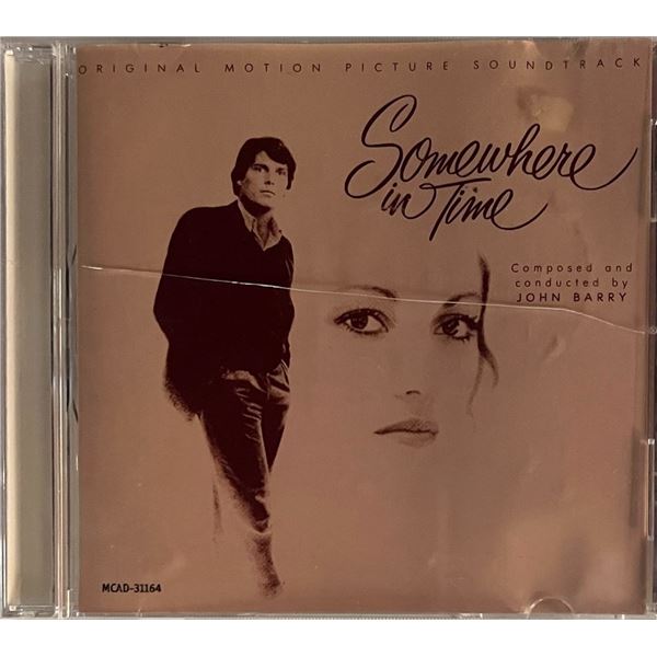 Somewhere In Time OST CD. 5x6 inches