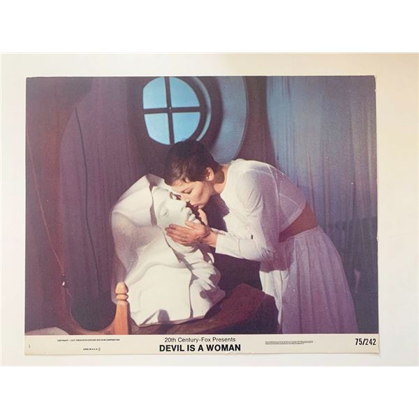 The Devil Is a Woman original 1975 vintage lobby card