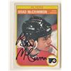 Image 1 : Philadelphia Flyers Brad McCrimmon 1982 O-Pee-Chee #255 signed trading card