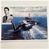 Image 1 : U.S. Navy ACE Norwald Quiel signed U.S.S. Intrepid photo
