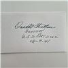 Image 1 : WWII Pearl Harbor Survivor Donald Stratton original signature