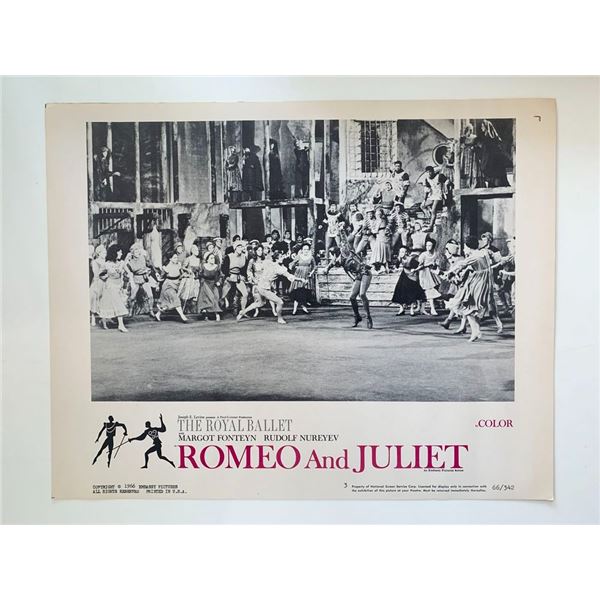 Romeo and Juliet_x000d_ original 1966 vintage lobby card