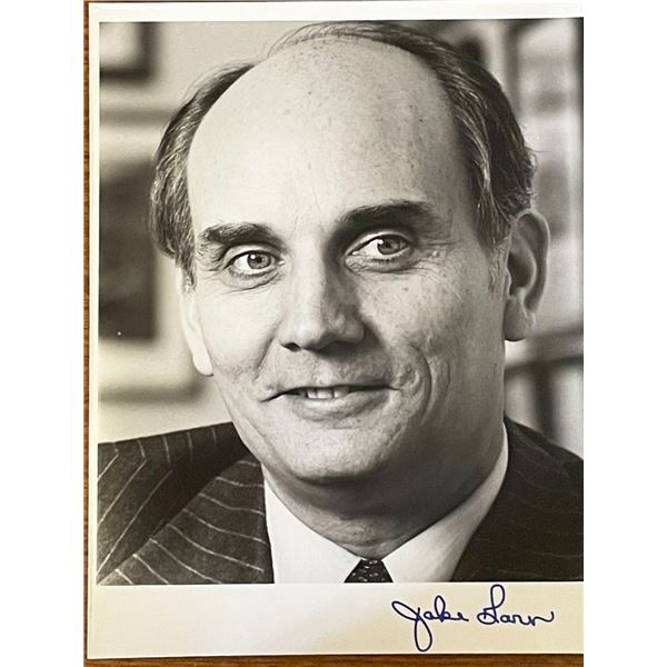 USS Utah Jake Garn signed photo