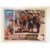 Image 1 : Thunder Pass original 1954 vintage lobby card