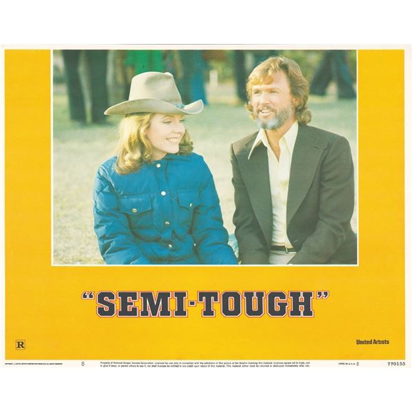 Semi-Tough 1977 original vintage lobby card