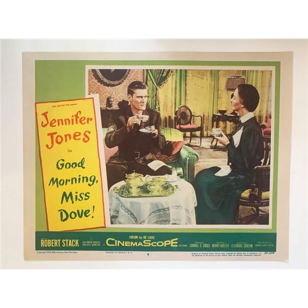 Good Morning, Miss Dove original 1955 vintage lobby card