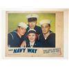 Image 1 : The Navy Way original 1954 vintage lobby card
