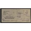 Image 1 : Arch Oboler signed check