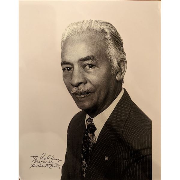 Tuskegee Airman Herbert Carter Signed Photo