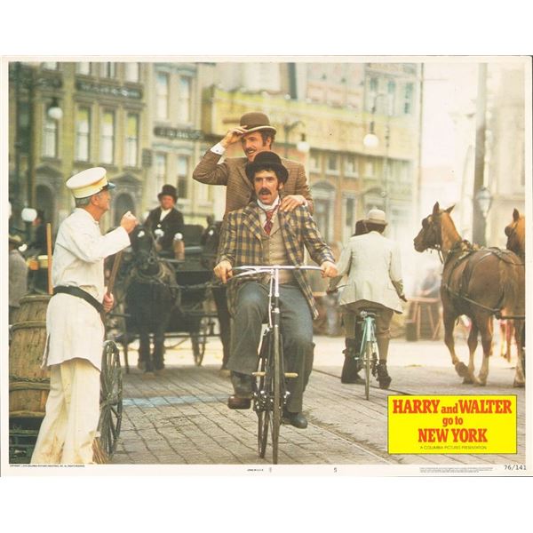 Harry and Walter Go to New York  1976 original vintage lobby card