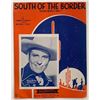 Image 1 : South Of The Border unsigned sheet music