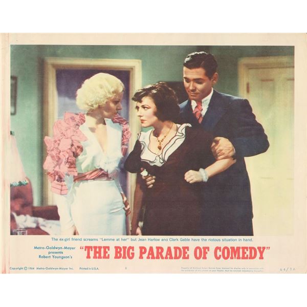 The Big Parade of Comedy 1964 original vintage lobby card